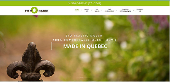 Film Organic - Fleur-de-lise