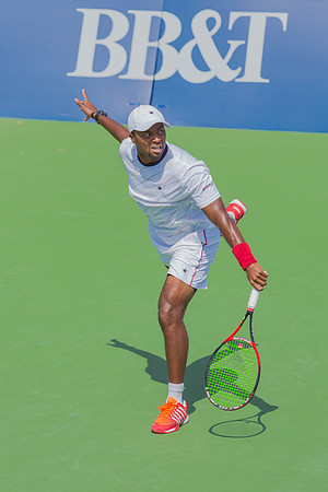 Donald Young at the Winston-Salem Open
