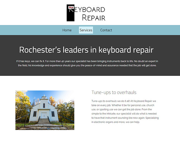 keyboardrepair.net - Church