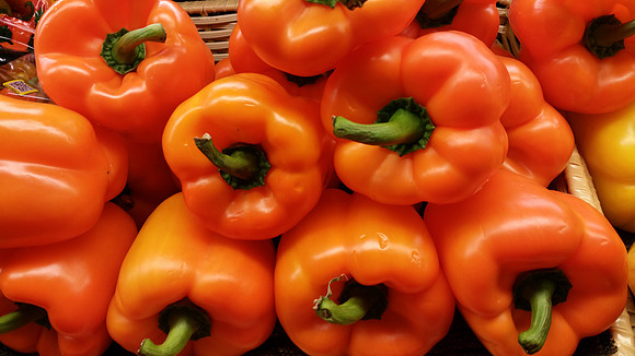 Orange Bell Peppers