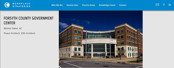 Workplace Strategies - Forsyth County Government Center