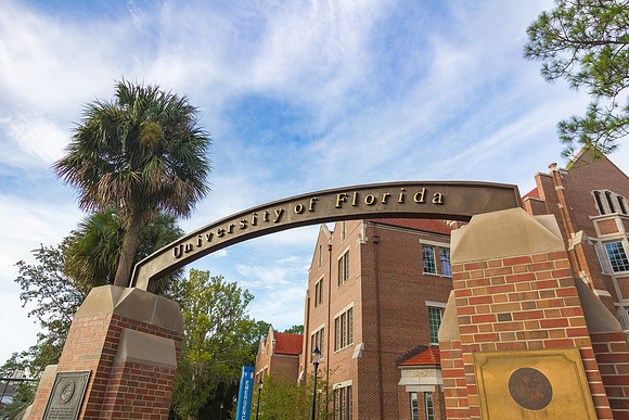 Entrance Sign at the University of Florida