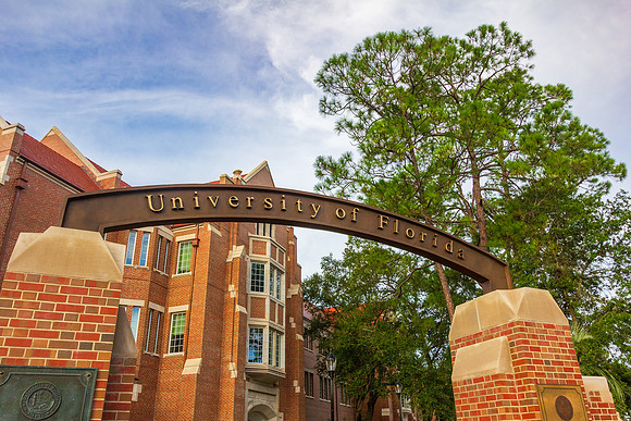 Entrance Sign at the University of Florida