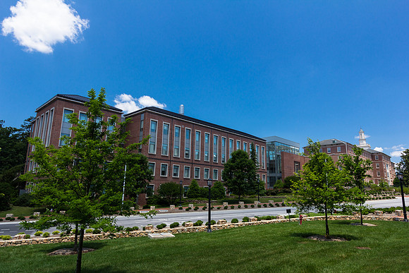 Hooker Research Center and Rosenau Hall at UNC-Chapel Hill