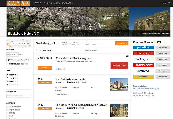 KAYAK.com - VT