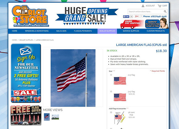 carlotstore.com - American Flag