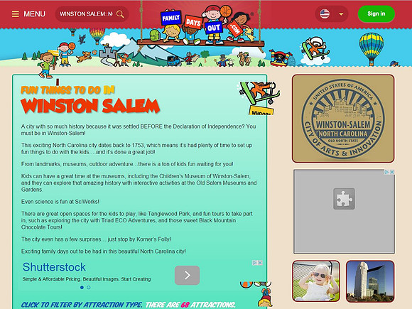 familydaysout.com - Winston-Salem