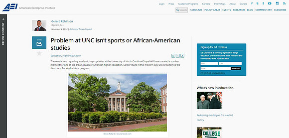 American Enterprise Institute - UNC