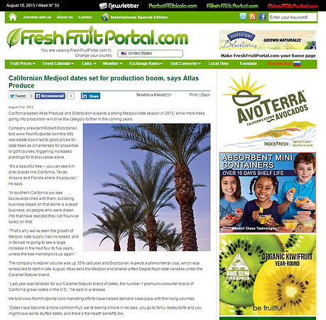 freshfruitportal.com - Arizonta Dates