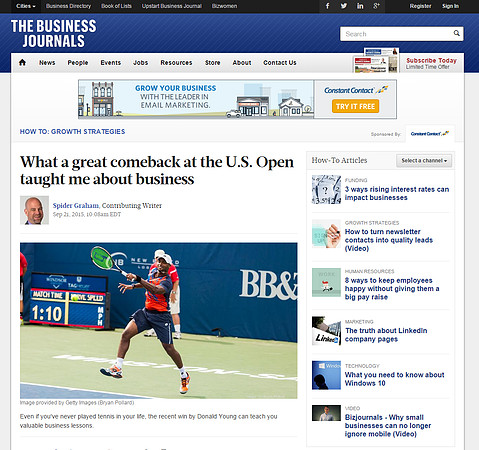 Donald Young - Winston-Salem Open