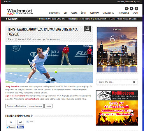 Jerzey Janowicz - wiadomosci.com