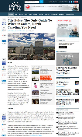 TravelPulse.com - Winston-Salem