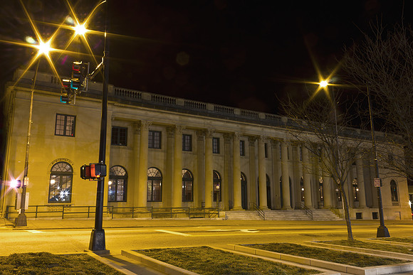 Millennium Center at Night