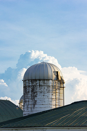 Beef Center Silo at Virginia Tech University
