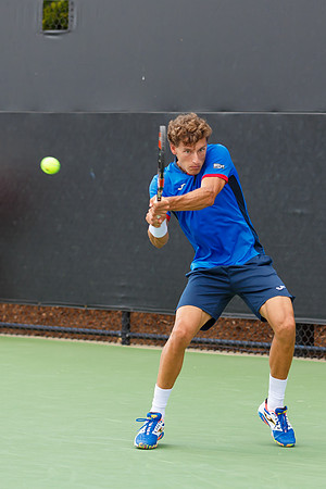 Pablo Carreno Busta plays in the Winston-Salem Open.