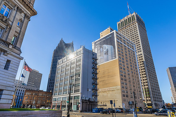Downtown Detroit, Michigan