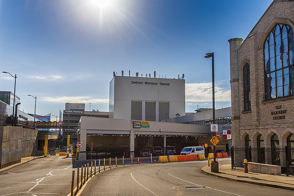 Detroit-Windsor Tunnel in Detroit, Michigan