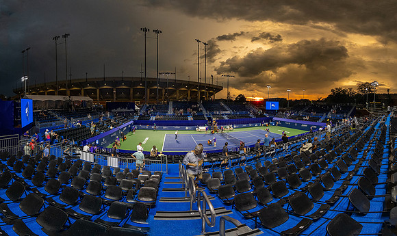 Storms at the Winston-Salem Open