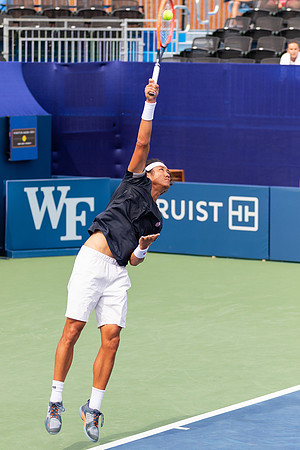 Zhizhen Zhang at the Winston-Salem Open