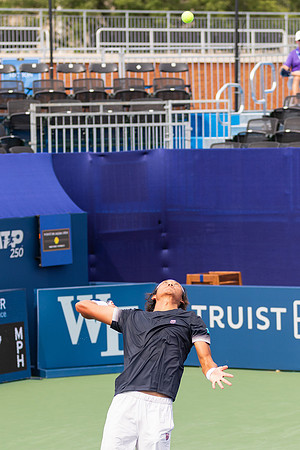 Zhizhen Zhang at the Winston-Salem Open
