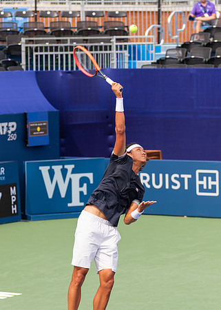 Zhizhen Zhang at the Winston-Salem Open