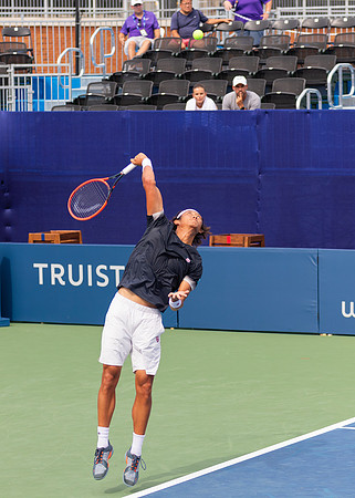 Zhizhen Zhang at the Winston-Salem Open