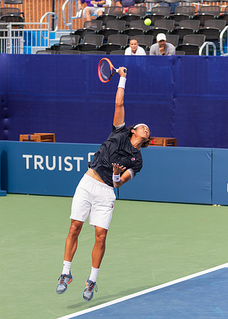 Zhizhen Zhang at the Winston-Salem Open
