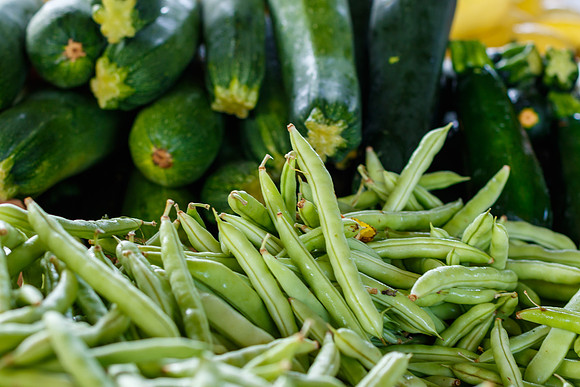 Green Beans and Zucchini