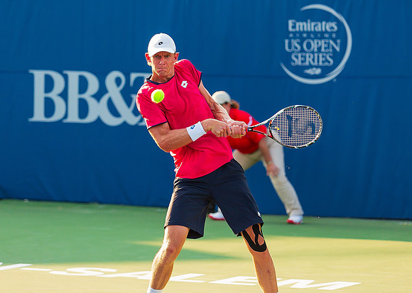 Kevin Anderson at the Winston-Salem Open