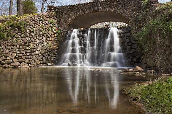 Waterfall Bridge at Reynolda Gardens