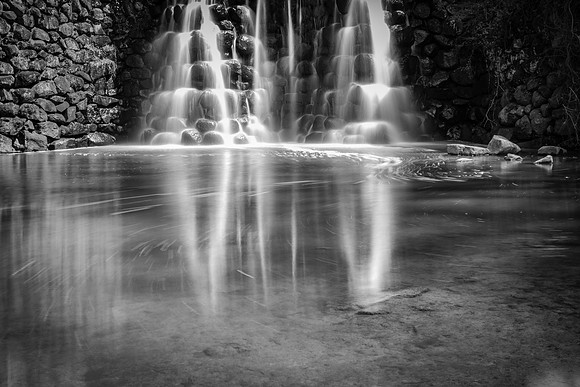 Waterfall Bridge at Reynolda Gardens