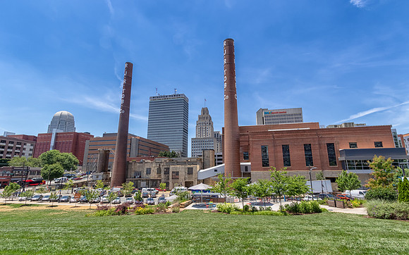 Bailey Park and Downtown Winston-Salem