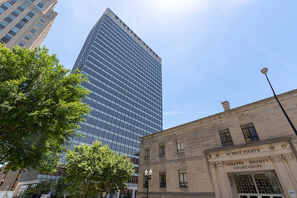 Old Forsyth County Courhouse in Downtown Winston-Salem