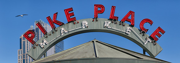Pike Place Market Sign