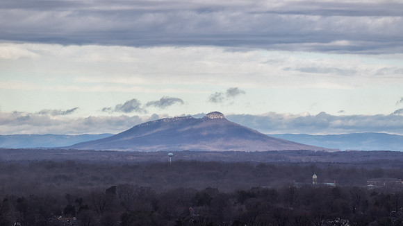 Pilot Mountain and Wait Chapel