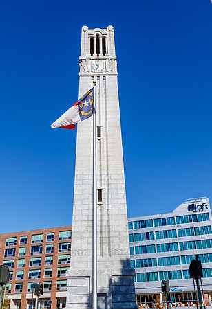 Memorial Belltower at NC State University