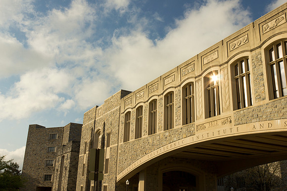 Torgersen Bridge at Virginia Tech University