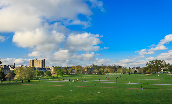 Drill field at Virginia Tech