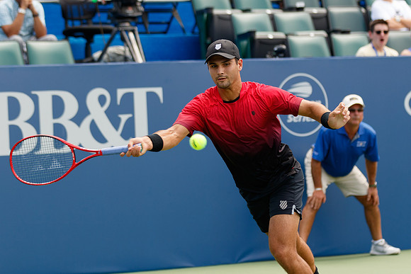 Marcos Giron at the Winston-Salem Open