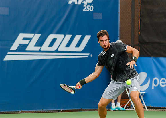 Borna Gojo at the Winston-Salem Open