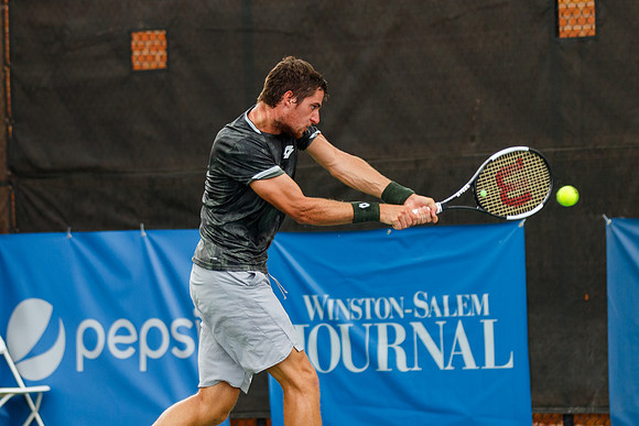 Borna Gojo at the Winston-Salem Open