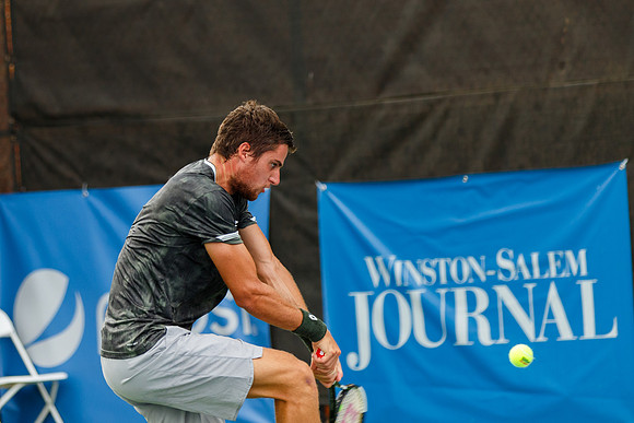 Borna Gojo at the Winston-Salem Open