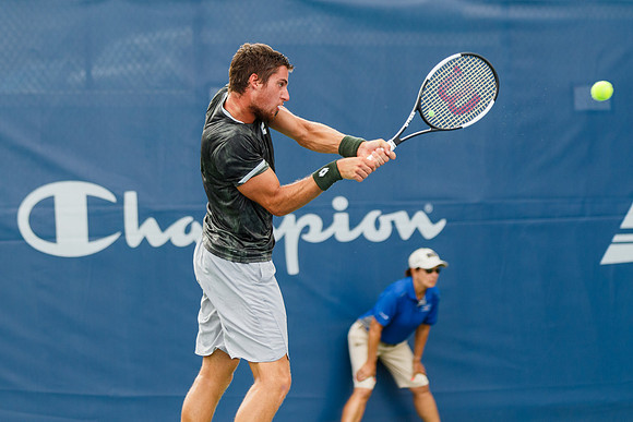 Borna Gojo at the Winston-Salem Open
