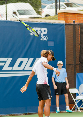 Taha Baadi at the Winston-Salem Open