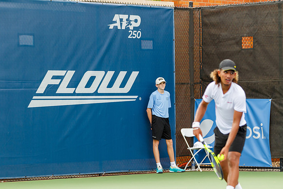 Taha Baadi at the Winston-Salem Open