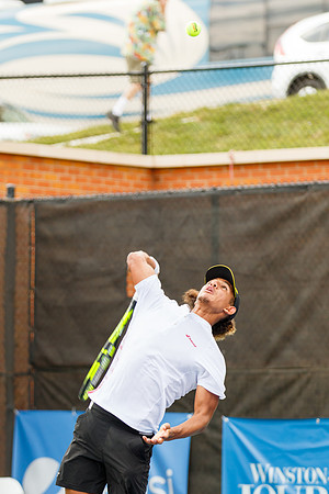 Taha Baadi at the Winston-Salem Open