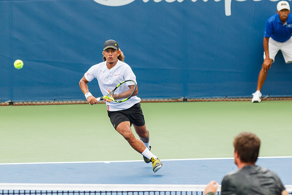 Taha Baadi at the Winston-Salem Open