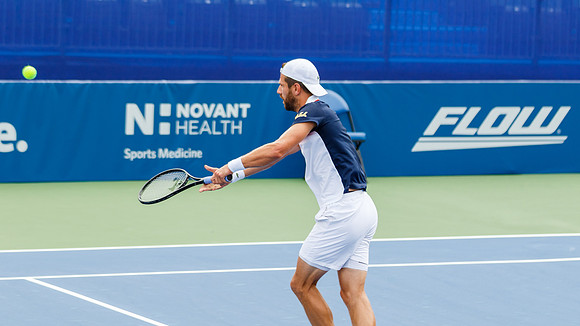 Jurgen Melzer at the Winston-Salem Open