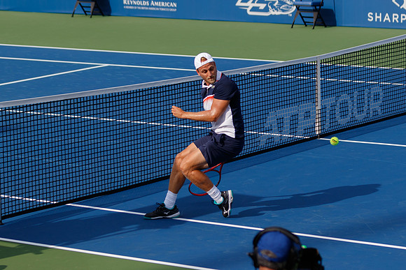 Denis Kudla at the Winston-Salem Open