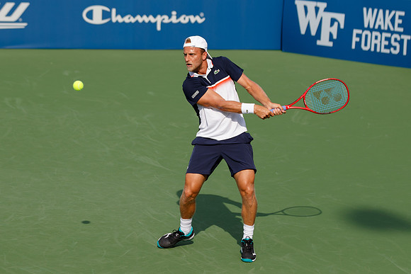 Denis Kudla at the Winston-Salem Open
